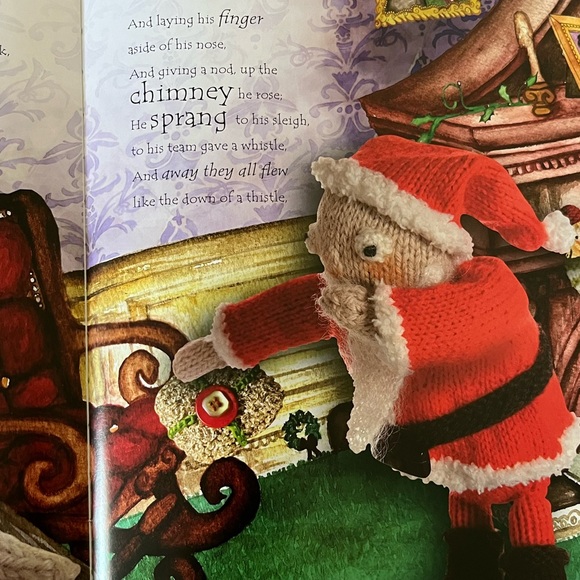 Twas The Knits Before Christmas HC book by Fiona Goble - Picture 14 of 14